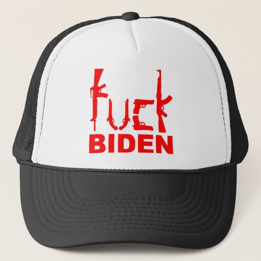 Pistolen F**|< Biden #USAPatriotGraphics © Trucker Pet (Voorkant)
