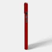 Pistolen Gekruist Monogram Rood Case-Mate iPhone Case (Achterkant / Links)