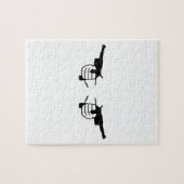 Pistolen handen legpuzzel (Horizontaal)