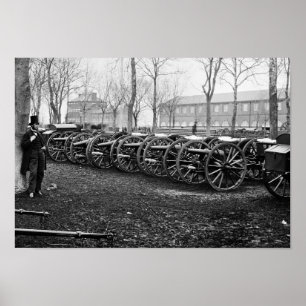 Pistolen in de arsenaal: 1862 poster