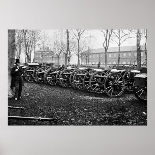 Pistolen in de arsenaal: 1862 poster (Voorkant)