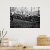 Pistolen in de arsenaal: 1862 poster (Keuken)