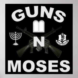Pistolen in Moses Dark Poster