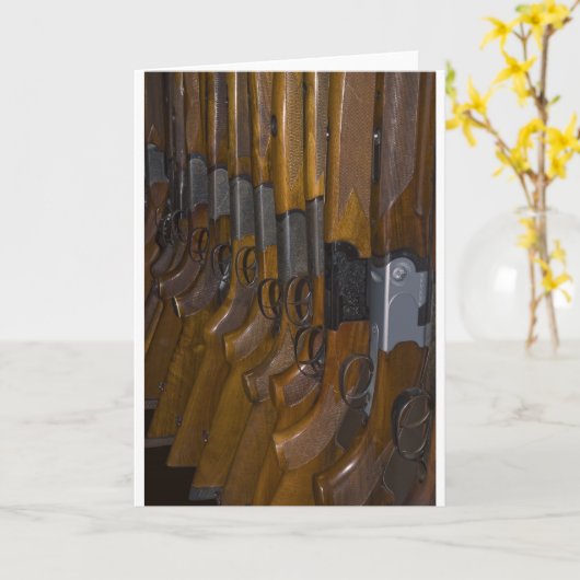 pistolen kaart (Gele Bloem)