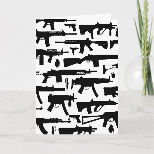 Pistolen Kaart (Voorkant)