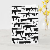 Pistolen Kaart (Gele Bloem)