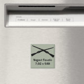 Pistolen kastmagneet voor Nagant verzamelaar! Magneet (Insitu (Vaatwasser))
