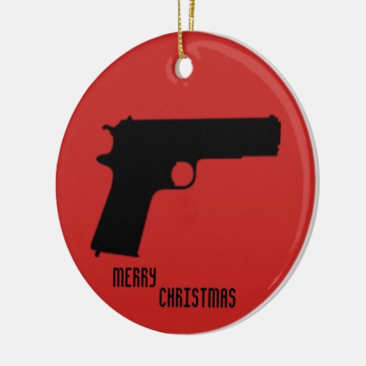 Pistolen Keramisch Ornament (Links)