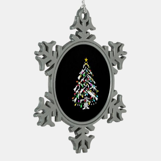 Pistolen kerstboom Ornament (Links)