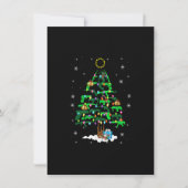 Pistolen kerstboomversiering met kerstlampjes Pist Kaart (Voorkant)