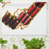 Pistolen n ' kogels theedoek (Gevouwen)