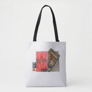PISTOLEN N'-ROZEN, METAALACHTIG TOTE BAG