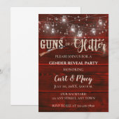 Pistolen of Glitter Gender Dispatch Party (Voorkant / Achterkant)