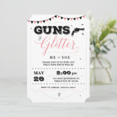 Pistolen of Glitter Gender Publications Kaart (Staand voorkant)