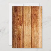 Pistolen of Glitter Gender Reopenbaart Uitnodiging (Achterkant)