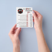 Pistolen of Rozen Geslacht Onthullen Baby shower F Flyer (Hand)