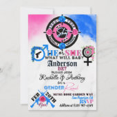 Pistolen of Rozen Geslacht onthullen Kaart (Voorkant)