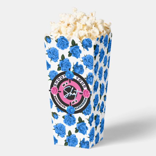 Pistolen of Rozen Geslacht Onthullen Roze/Blauw Ba Bedankdoosjes (Popped)