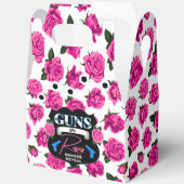 Pistolen of Rozen Geslacht Onthullen Roze/Blauw Ba Bedankdoosjes (Open)