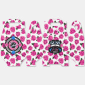 Pistolen of Rozen Geslacht Onthullen Roze/Blauw Ba Bedankdoosjes (Ongevouwen)