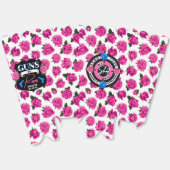 Pistolen of Rozen Geslacht Onthullen Roze/Blauw Ba Bedankdoosjes (Ongevouwen)