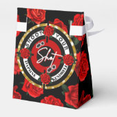 Pistolen of Rozen Geslacht onthullen| Schuif je Ba Bedankdoosjes (Achterkant)