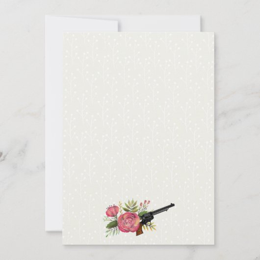 Pistolen of Rozen Kaart (Achterkant)