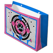 Pistolen of Rozen Roze & Blauw | genderonthulling Groot Cadeauzakje (Voorkant Gekanteld)