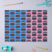 Pistolen of Rozen Roze/Blauw Geslacht Onthul Baby  Tissuepapier (Craft)