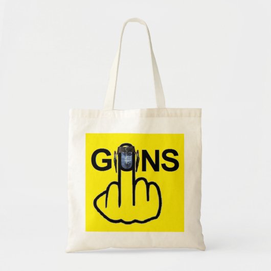 Pistolen omdraaien tote bag (Voorkant)