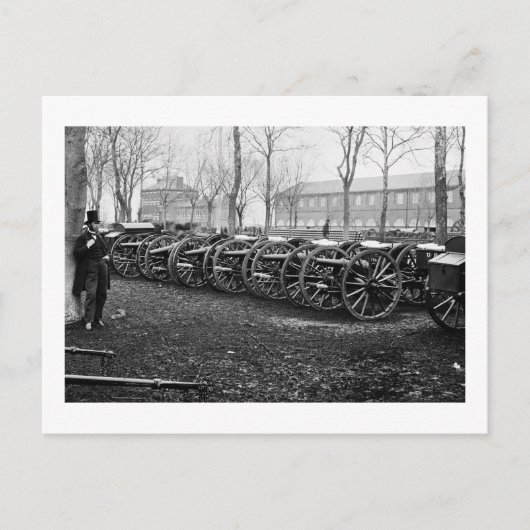 Pistolen op de hengel: 1862 briefkaart (Voorkant)