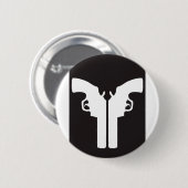 pistolen pin ronde button 5,7 cm (Voorkant /achterkant)
