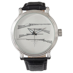  Pistolen uit de jaren 1800, Antiek, oude geweren Horloge