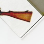 PISTOLEN VAN DE WERELDOORLOG II FLEECE DEKEN (Hoek)