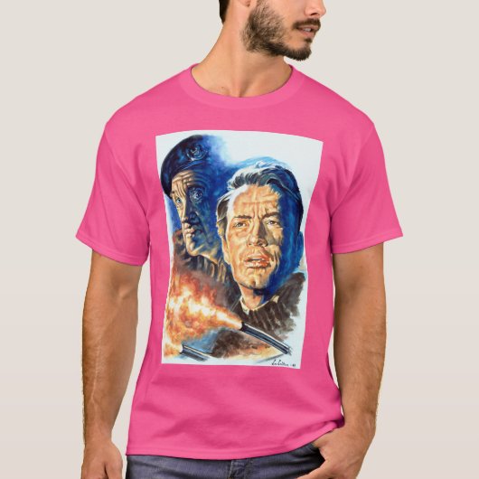 Pistolen van Navarone Gregory Peck David Niven T-shirt (Voorkant)