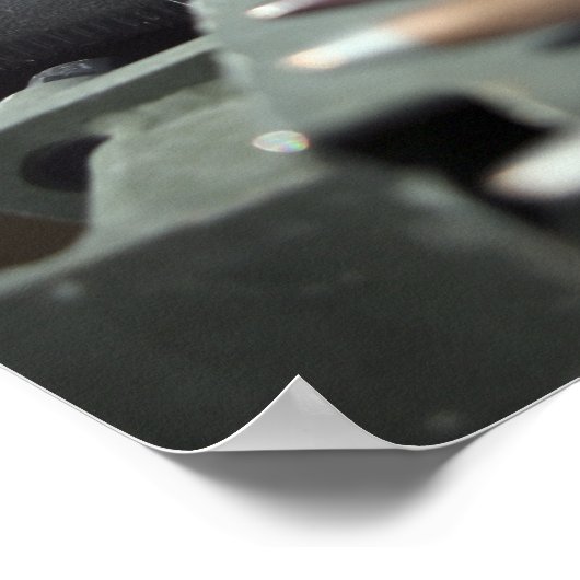 Pistolen van vijftig kaliber-machines poster (Hoek)