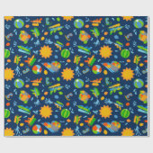 Pistolen waterballonnen zomer kinder patroon cadeaupapier (Vlak)