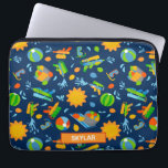 Pistolen waterballonnen zomer kinder patroon laptop sleeve<br><div class="desc">Kinderen van waterballonnen van de zomerpoel van de pistolen  gepersonaliseerd patroon.</div>