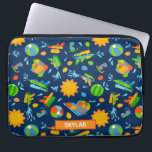 Pistolen waterballonnen zomer kinder patroon laptop sleeve<br><div class="desc">Kinderen van waterballonnen van de zomerpoel van de pistolen  gepersonaliseerd patroon.</div>
