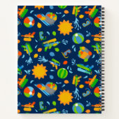 Pistolen waterballonnen zomer kinder patroon notitieboek (Achterkant)