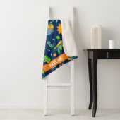 Pistolen waterballonnen zomer kinder patroon sherpa deken (In situ)