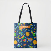 Pistolen waterballonnen zomer kinder patroon tote bag (Voorkant)