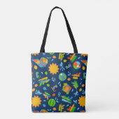 Pistolen waterballonnen zomer kinder patroon tote bag (Achterkant)