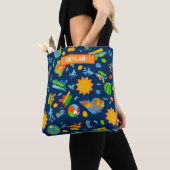 Pistolen waterballonnen zomer kinder patroon tote bag (Dichtbij)