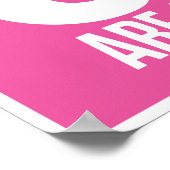 Pistolen zijn het beste vriendschappelijke Poster  (Hoek)