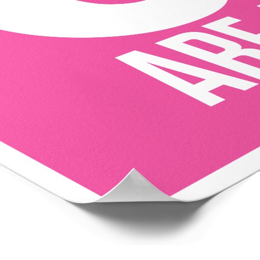 Pistolen zijn het beste vriendschappelijke Poster (Hoek)