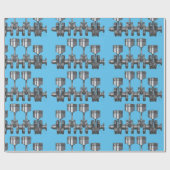 Piston Crankshaft Cadeaupapier (Vlak)