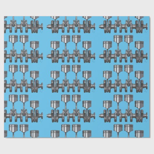 Piston Crankshaft Cadeaupapier (Vlak)