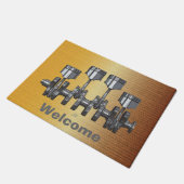 Piston Crankshaft Deurmat (Schuin)