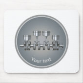 Piston Crankshaft Muismat (Voorkant)